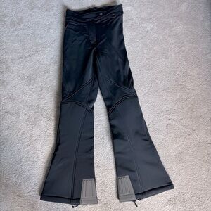 RLX Ralph Lauren Polo Sport Black neoprene ski Pants size medium snow pants